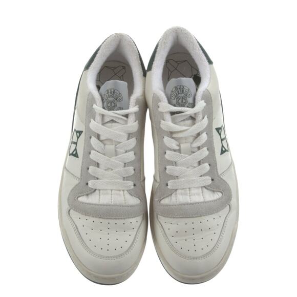Naked Wolfe Ravenn Forrest Green Leather Sneakers Womens Size‎ 10 NIB - Picture 4 of 15